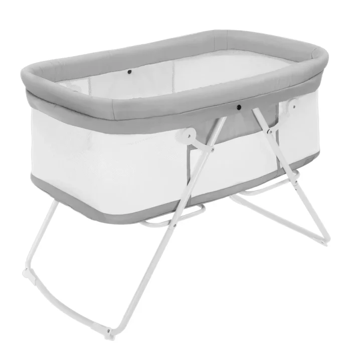 Rocking Baby Bassinet | Portable Foldable Cradle for Home & Travel