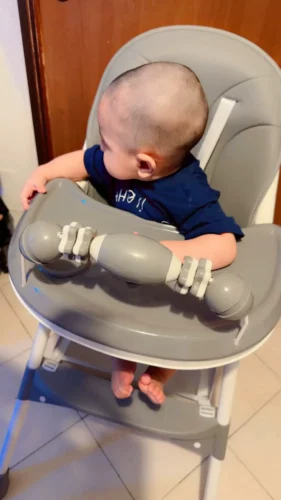 Foldable High Chair for Baby | Adjustable Feeding Seat with Tray photo review